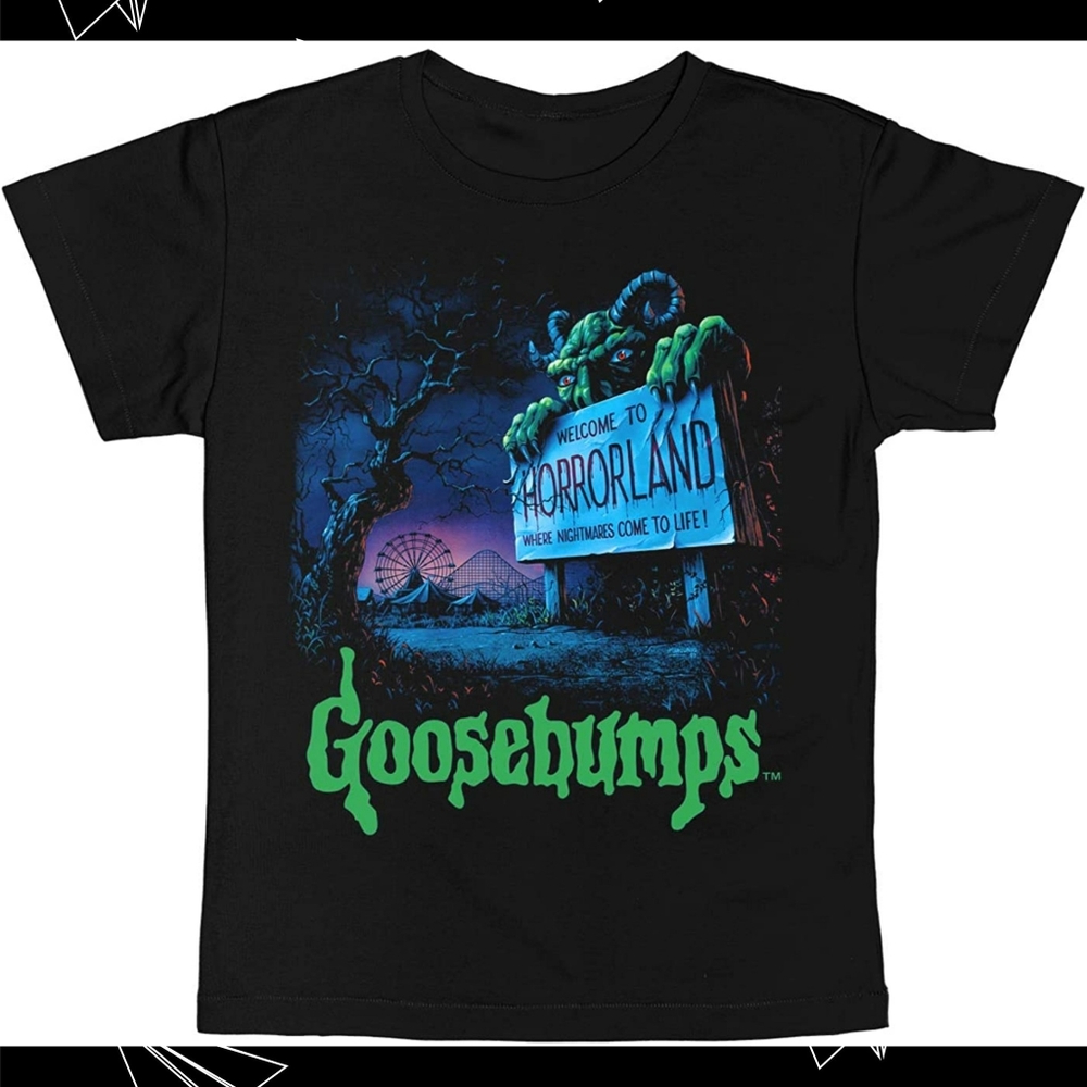 COPY - Licensed Goosebumps "horror land" shirt